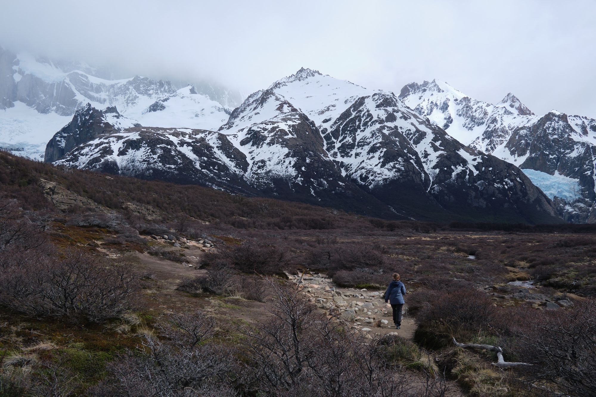 Hazenpad in Patagonië